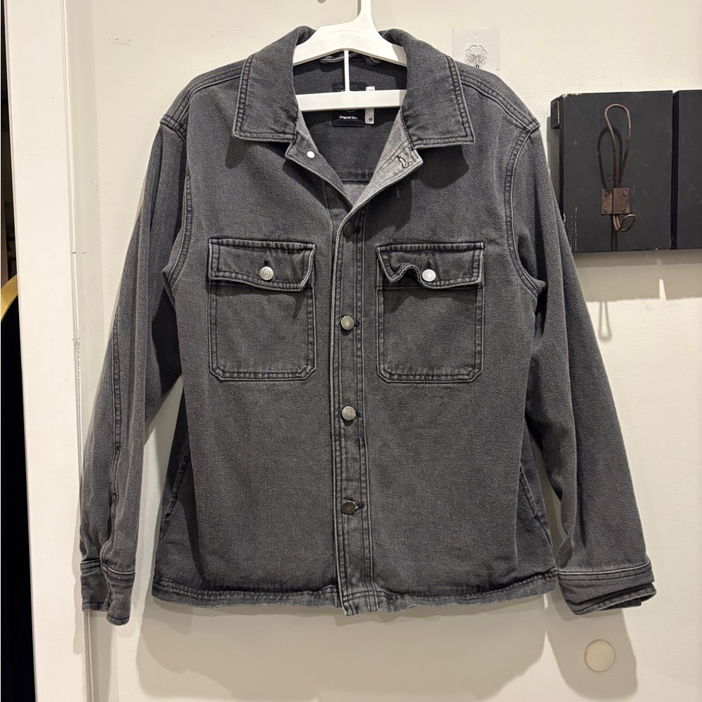 Original Use Charcoal Shirt Jacket